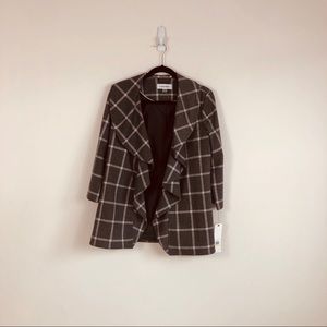 (NWT) Calvin Klein Open Front Jacket